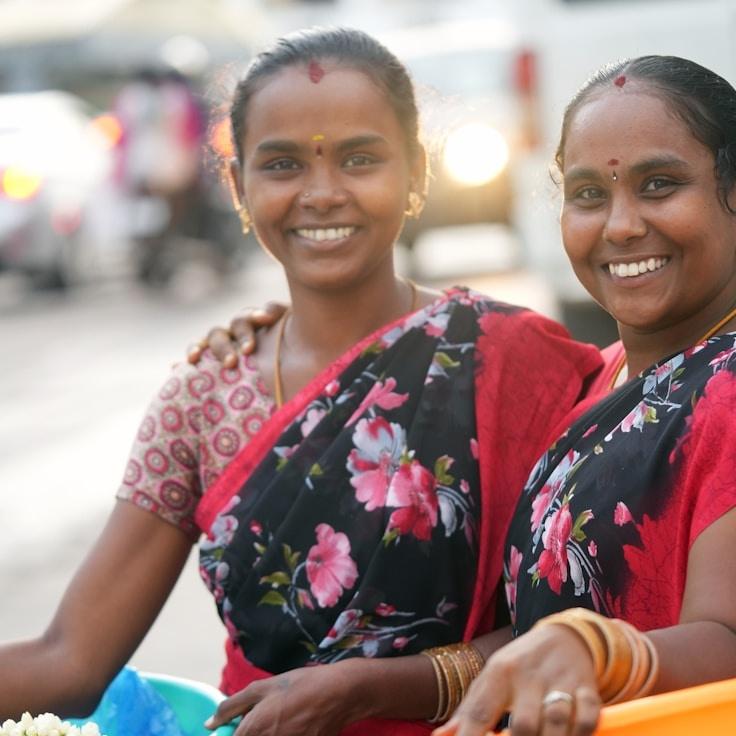 Portrait of Mira Solace, group coordinator and fusion cooking expert